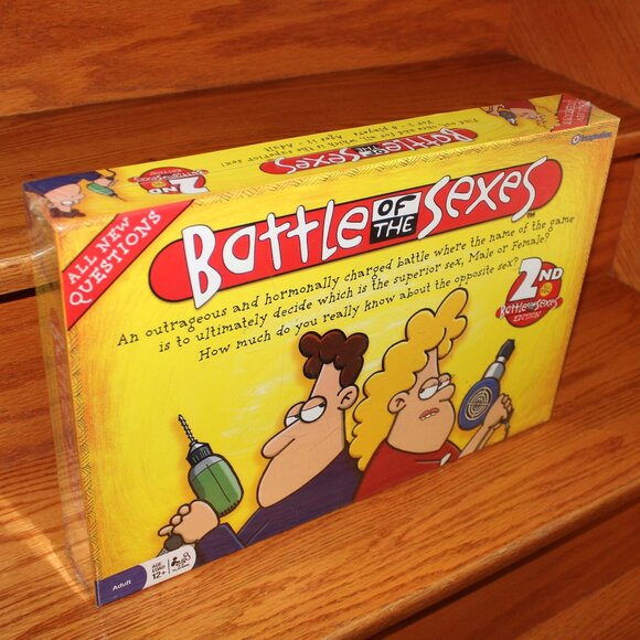 3/$77❤️new sealed 2005 BATTLE OF THE SEXES 2nd EDITION board game Imagination - Picture 1 of 10